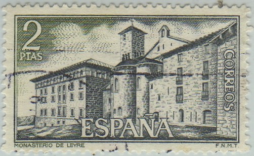 Monasterio de Leyre-1974