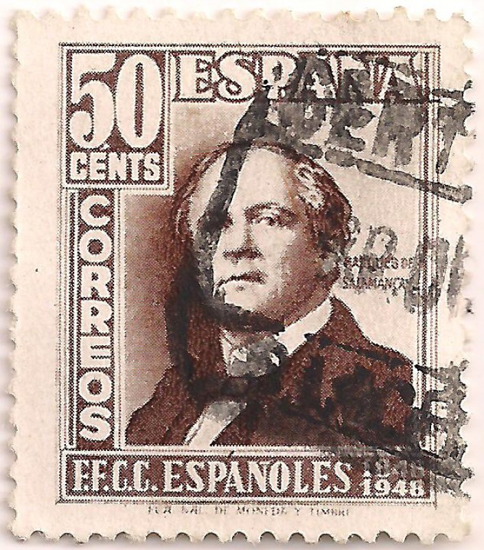 Edifil 1037, Marques de Salamanca (1811-1883)