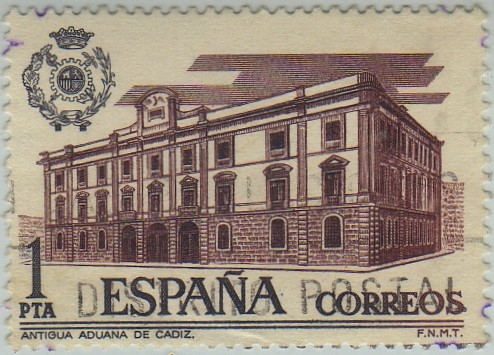 Aduanas-Antigua Aduana de Cadiz-1976