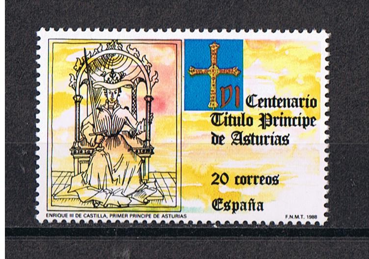 Edifil  2975  VI  Cente. de la creación del título Príncipe de Asturias  