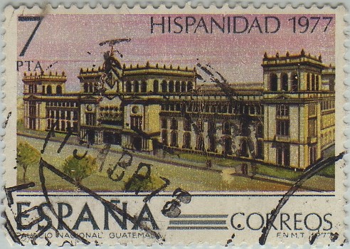 Hispanidad-Guatemala-Palacio nacional-1977