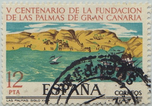 V Centenario de la fundacion de las Palmas de gran Canarias-Las Palmas siglo XVI-1978