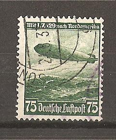 Primer viaje del Zeppelin LZ-129 hacia America.