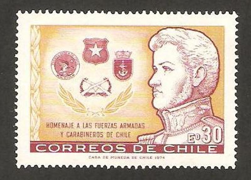 412 - Homenaje a las Fuerzas Armadas y Carabineros de Chile