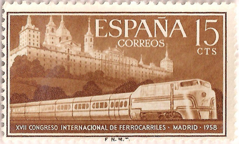 1232, Tren talgo y monasterio de san lorenzo de el escorial