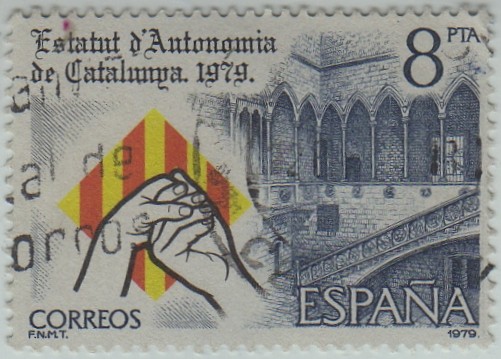 Proclamacion del Estatuto de Autonomia de Cataluña-1979