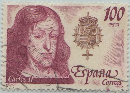 reyes de España-Casa de Austria-Carlos II-1979