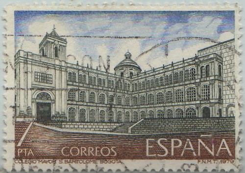 America España-Colegio mayor de San Bartolomé-Bogotá-1979