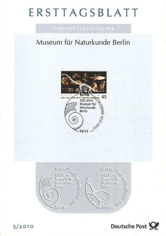 200 anivº del museo de la naturaleza de Berlin