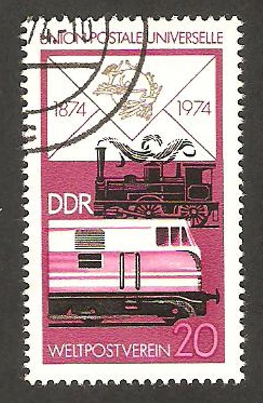 centº del U.P.U., trenes
