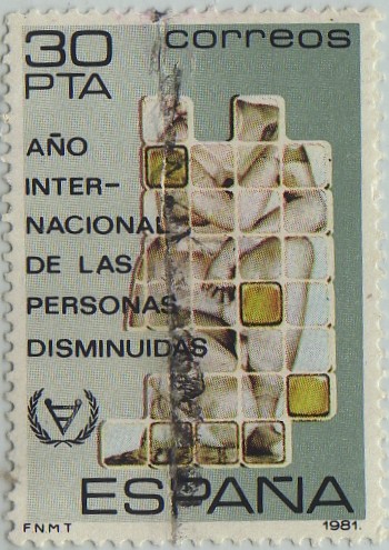 Año internacional de las personas disminuidas-1981