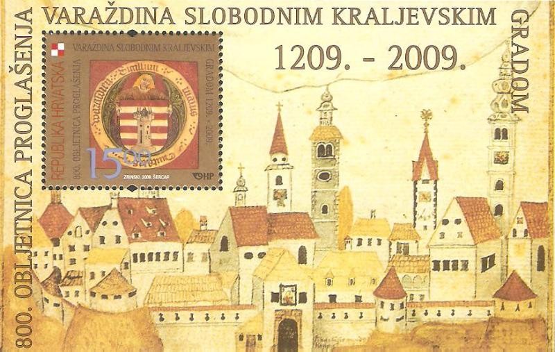 36 - 800 anivº de la proclamación de Varazdin, como ciudad libre