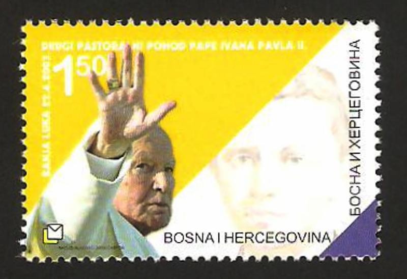 Juan Pablo II, emisión conjunta con Serbia