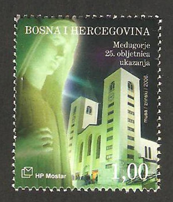 iglesia y virgen de medugorje