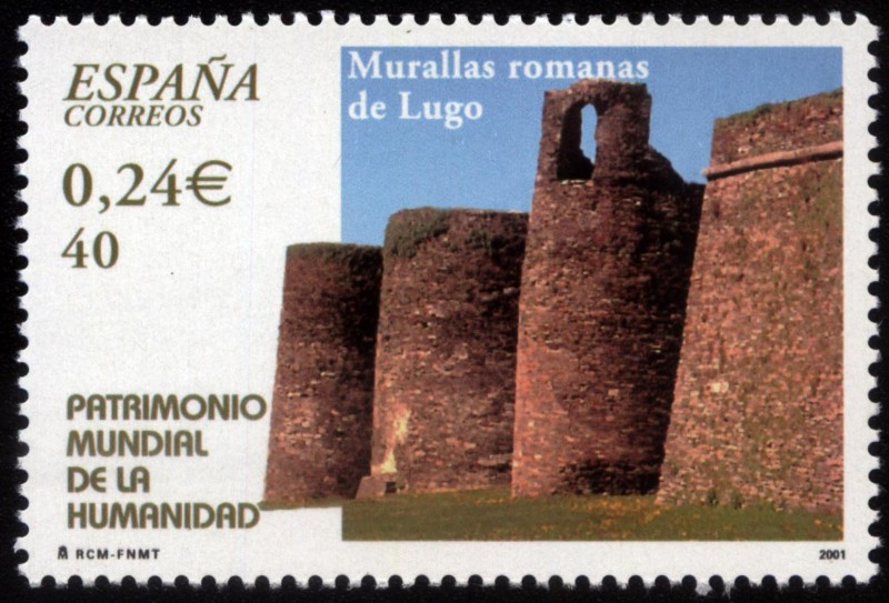 ESPAÑA - Muralla romana de Lugo