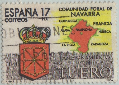 Estatutos de autonomia-comunidad foral de Navarra-1984