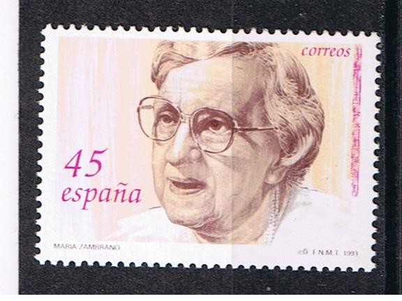 Edifil  3241  Mujeres famosas españolas.  María Zambrano  