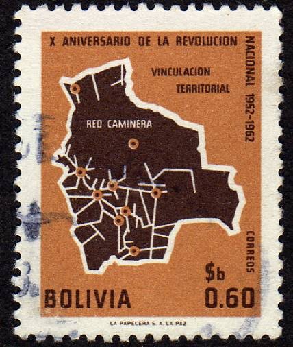 Mapa de Bolivia