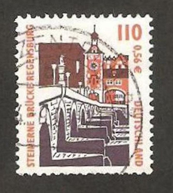 1973 - puente de piedra de Regensburg