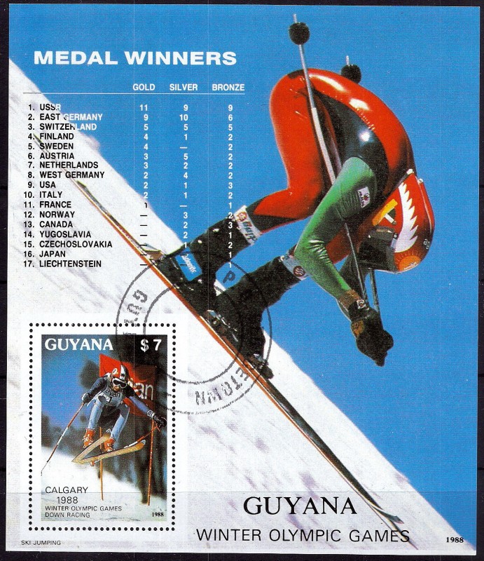 Juegos olimpicos de inierno  Calgary 88.