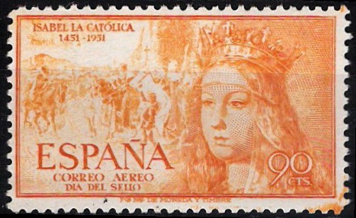 1098 V Centenario del nacimiento de Isabel la Católica.