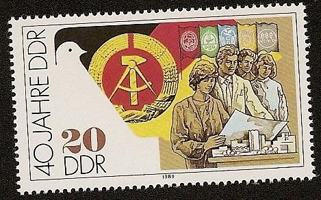 40 años de la República Democrática DDR