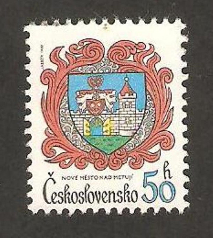2477 - Escudo de la ciudad Nové Mesto Nad Metují