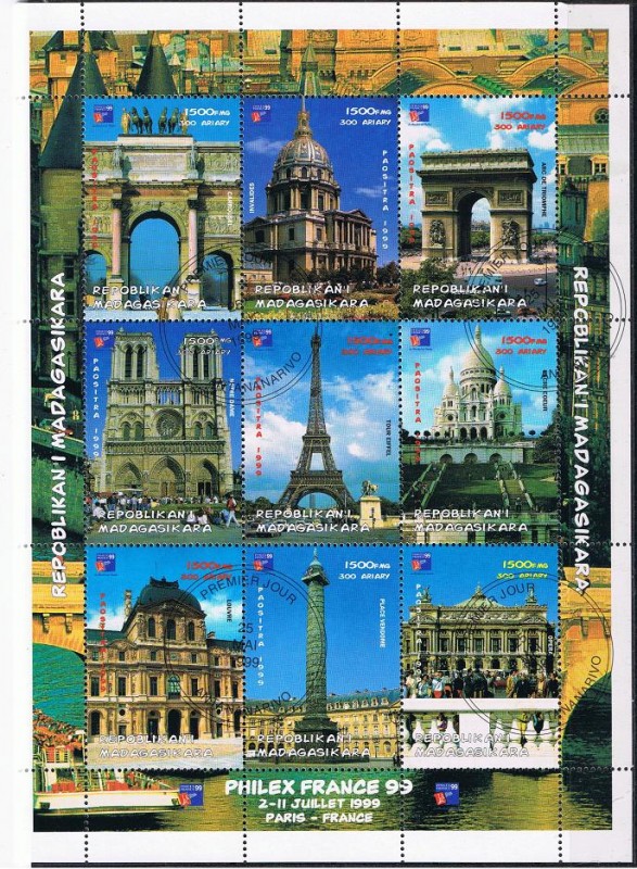 Philex France 99 2-11 Juillet 1999  PARIS  FRANCE