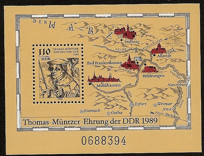 Thomas Müntzer  -  revolucionario, reformista Luterano -  HB