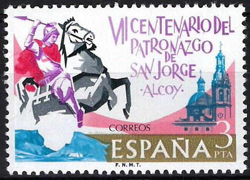 2315  VII Centenario de la aparición de San Jorge en Alcoy.