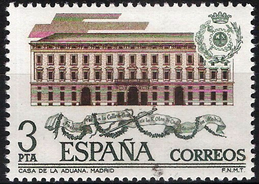 2327 Aduanas. Casa de la Aduana, Madrid.