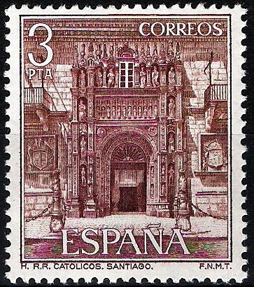 2336 Paradores Nacionales. Hostal de los Reyes Católicos, Santiago de Compostela.