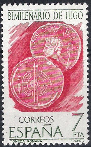 2358 Bimilenario de Lugo. Monedas romanas.