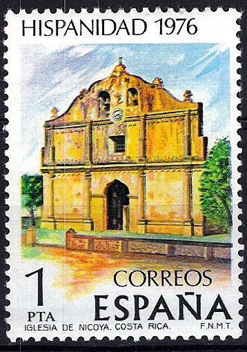 2371 Hispanidad. Costa Rica. Iglesia de Nicoya