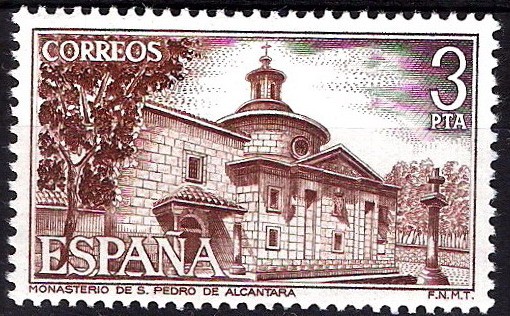 2375 Monasterio de San Pedro de Alcántara. Vista exterior.