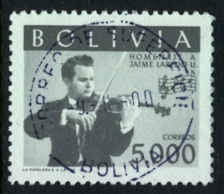 Homenaje al violinista boliviano Jaima Laredo Unzueta