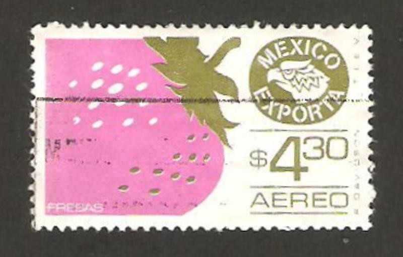 México exporta fresas