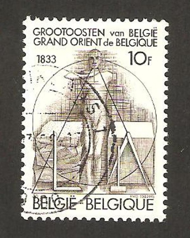 grand orient de Bélgica, alegoría