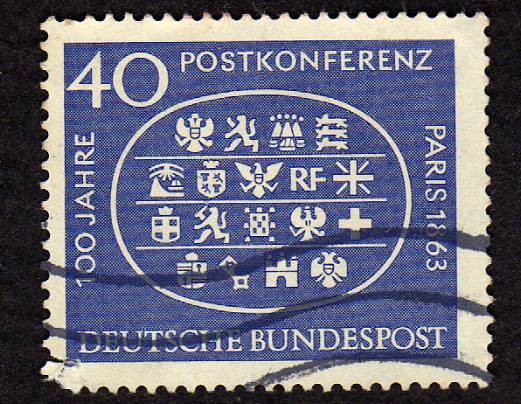 100 año Postkonferenz Paris 1863