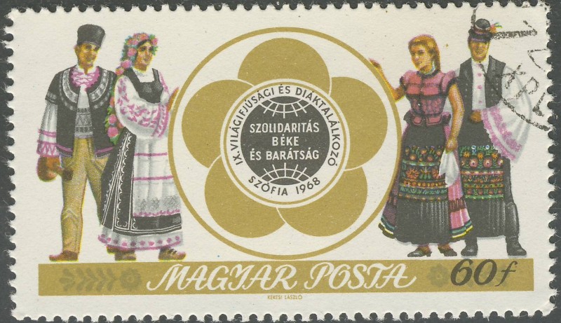 IX Vilagifjusagi es Diaktalalkozo  Sofia 1968