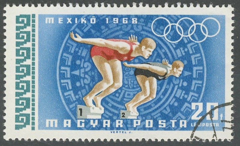 Olimpiadas Mexico  1968  natacion