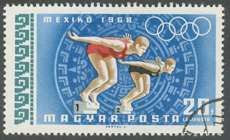Olimpiadas Mexico  1968  natacion