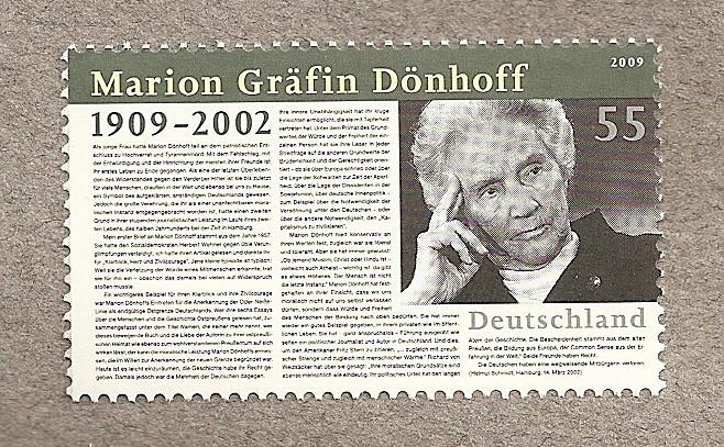 Marion, condesa Dönhoff, periodista