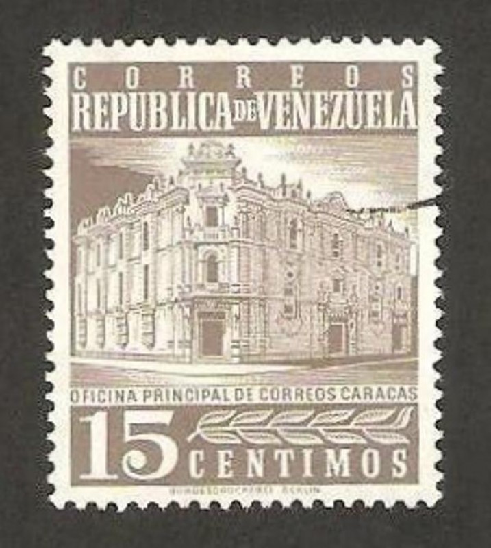 oficina principal de correos en caracas