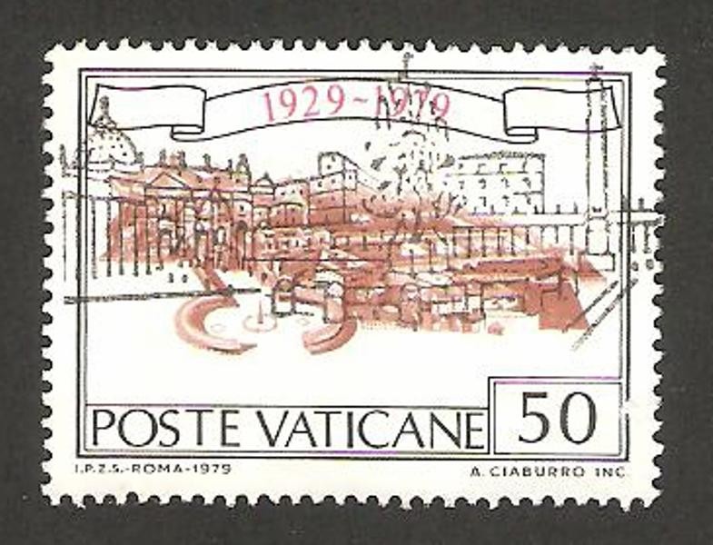 50 anivº de la ciudad del vaticano