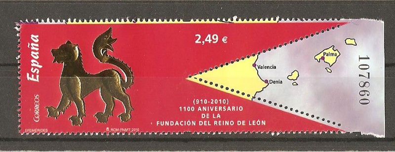 1100 Aniversario de la fundacion del Reino de Leon.