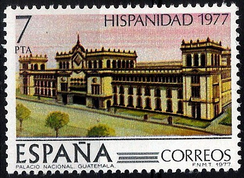 2441 Hispanidad. Guatemala. Palacio Nacional.