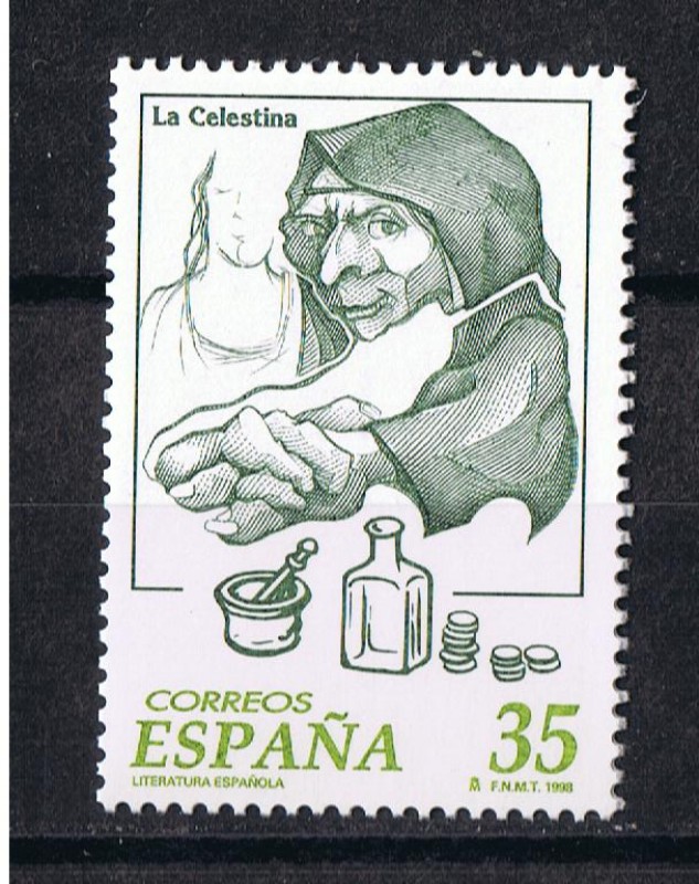 Edifil  3538  Literatura española. Personajes de ficción.  