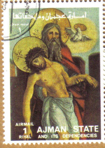 AJMAN - Pintura religiosa