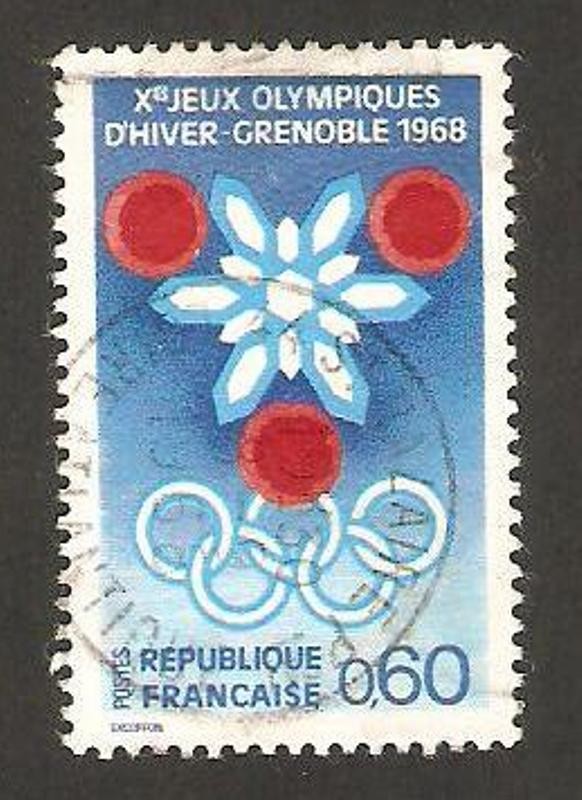 Olimpiadas de invierno Grenoble 68